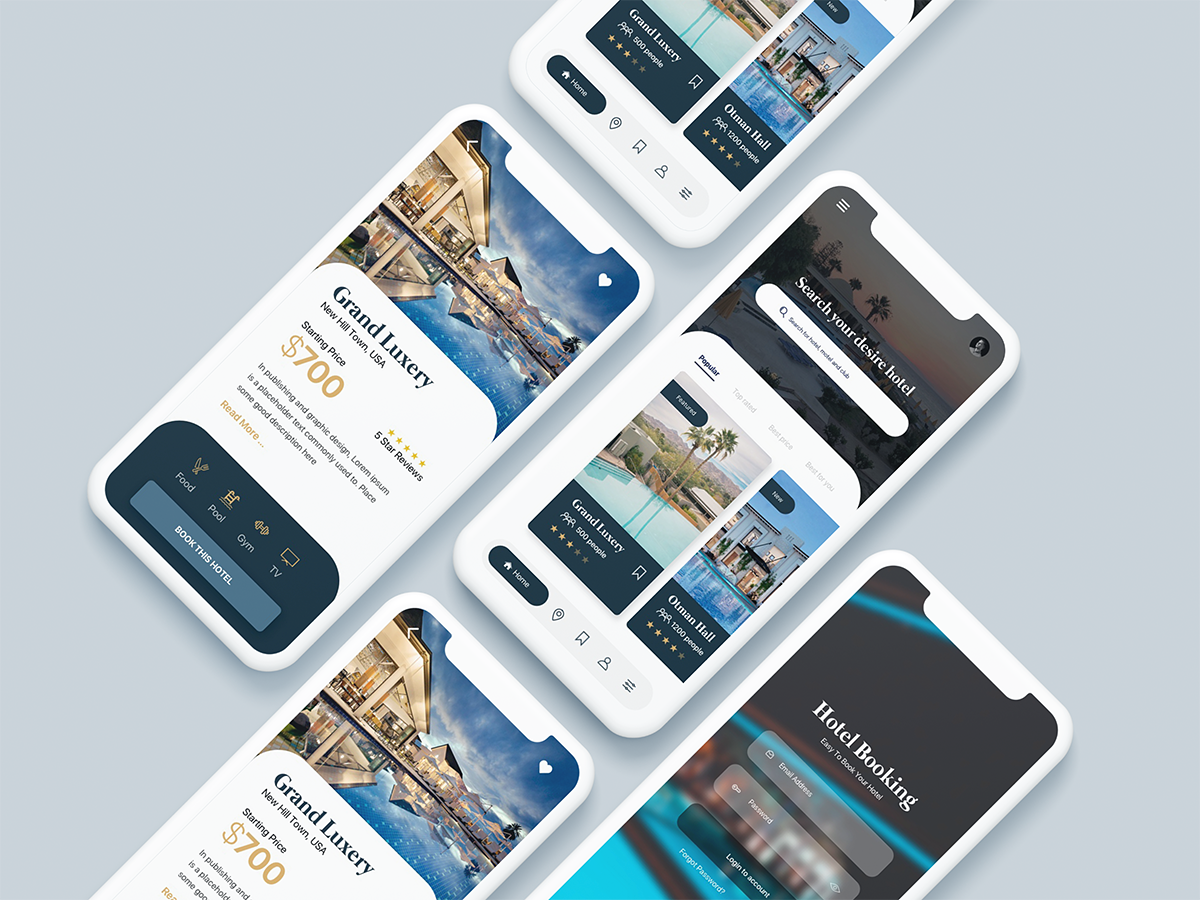 HOTEL Booking (Flutter)